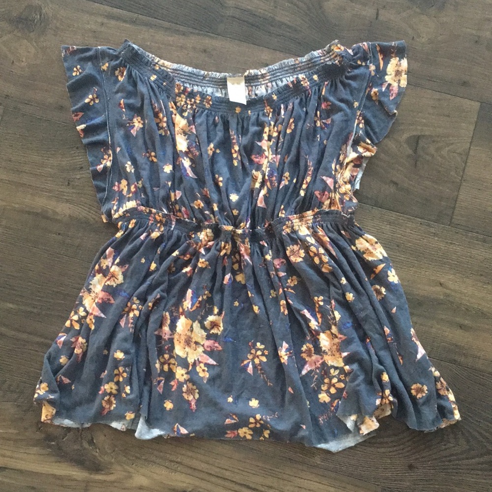 We The Free Floral top